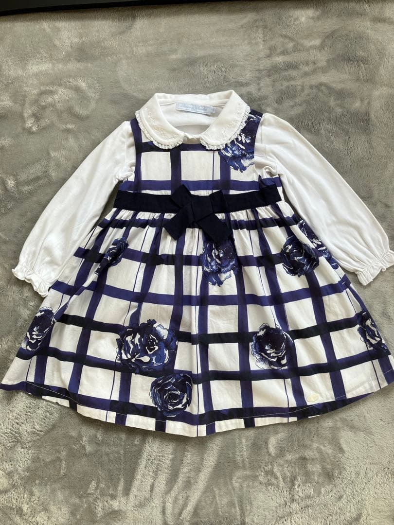 ジャンパースカートセット　100センチ【女の子入園式お洋服】