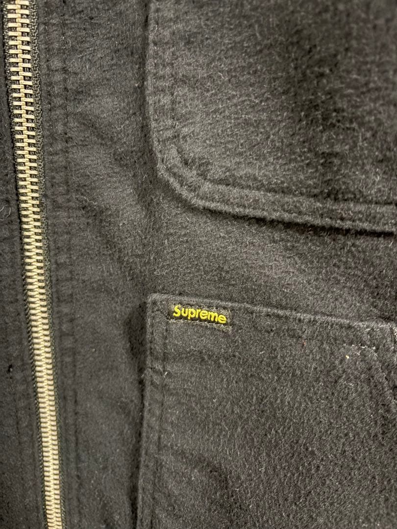 supreme ジャケット黒