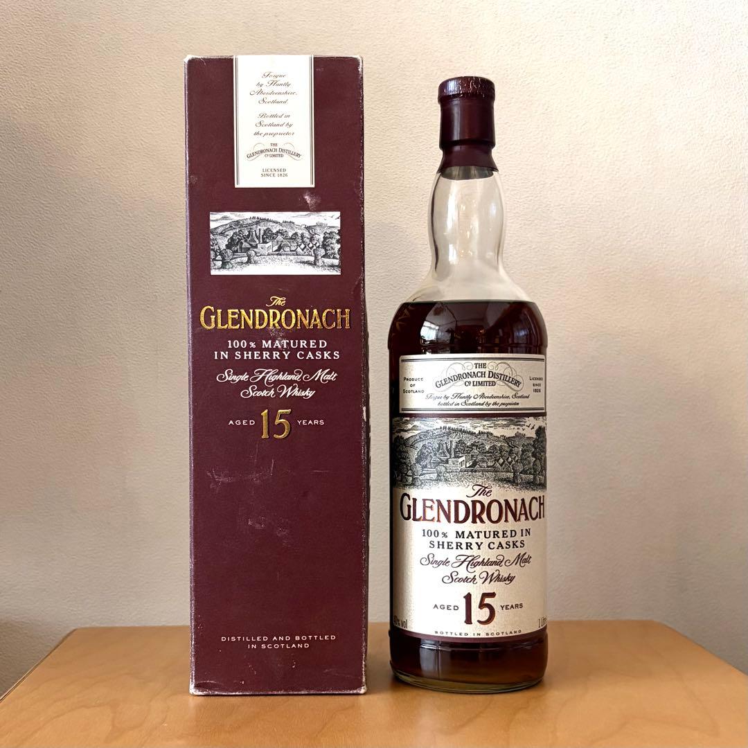 グレンドロナック 15年 40％ 1000ml GLENDRONACH 旧ラベル