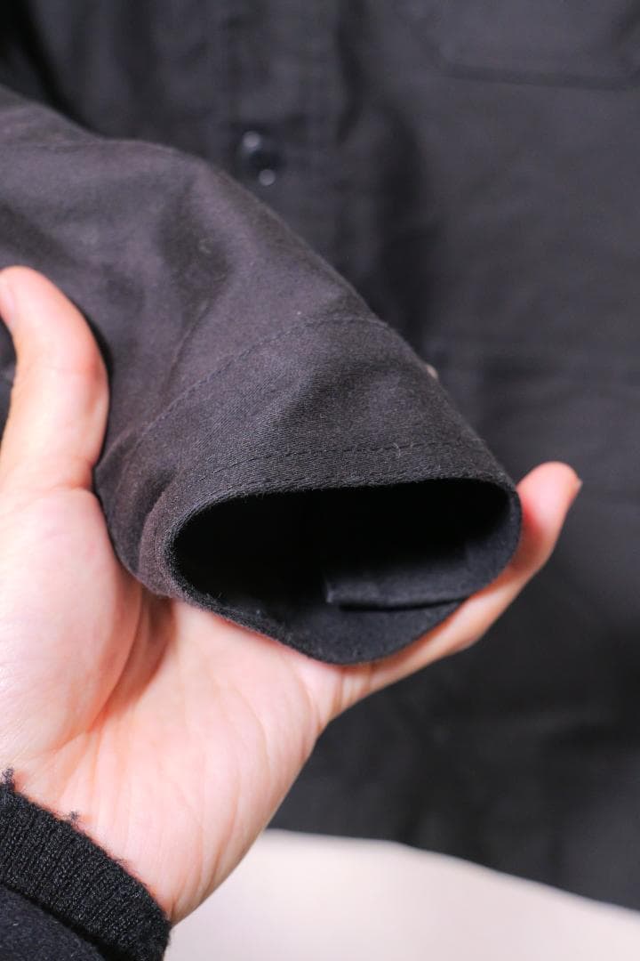 LE TRAVAILLEUR GALLICE　モールスキンカバーオール　ブラック