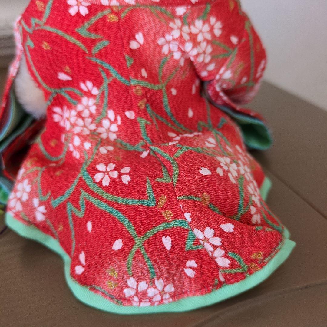 シュタイフひな人形テディベア シリアルナンバー入り 2015