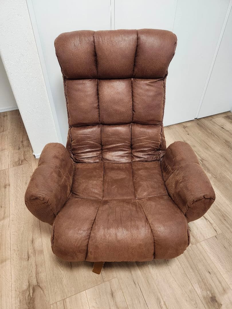 リクライニングチェア ブラウン