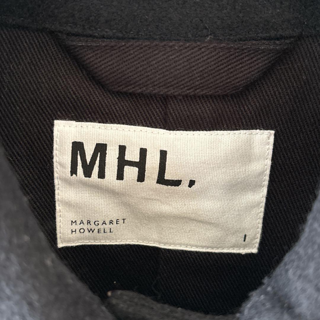 定価5.5万✨MHL. ロング BASIC WOOL MELTON COAT 紺