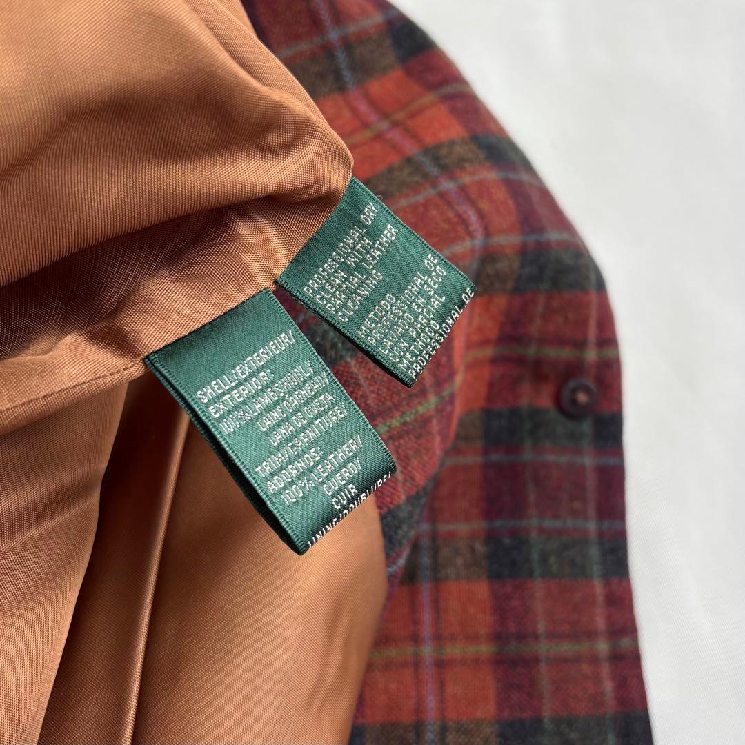 Lauren Ralph Lauren チェック ウールキルティングカバーオール