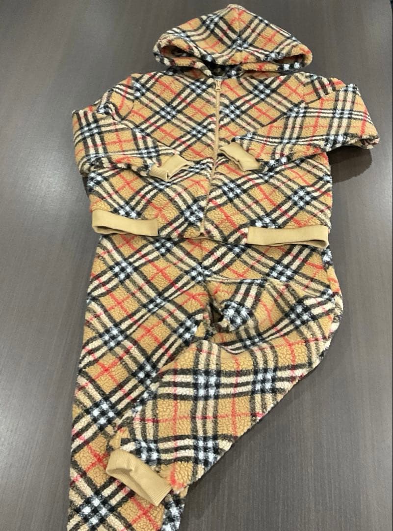 M*R様 バーバリー ボア セットアップ10Y 140cm ／8Y 128cmチ