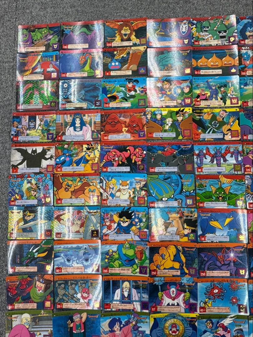 ドラゴンクエスト カードダス 裏ロト 被りなし 142枚 まとめ売り