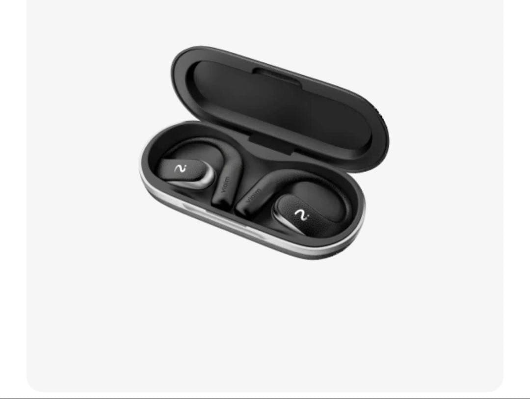 viaim OpenNote ブラック AIイヤホン