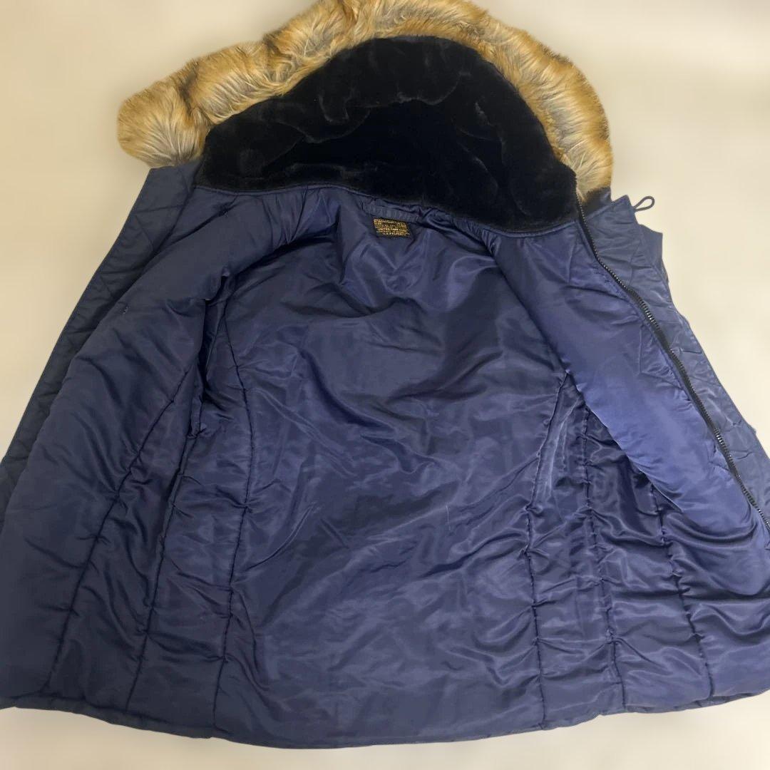 【美品】バズリクソンズユナイテッドカー　N3Bフライトジャケット　ネイビー　XL