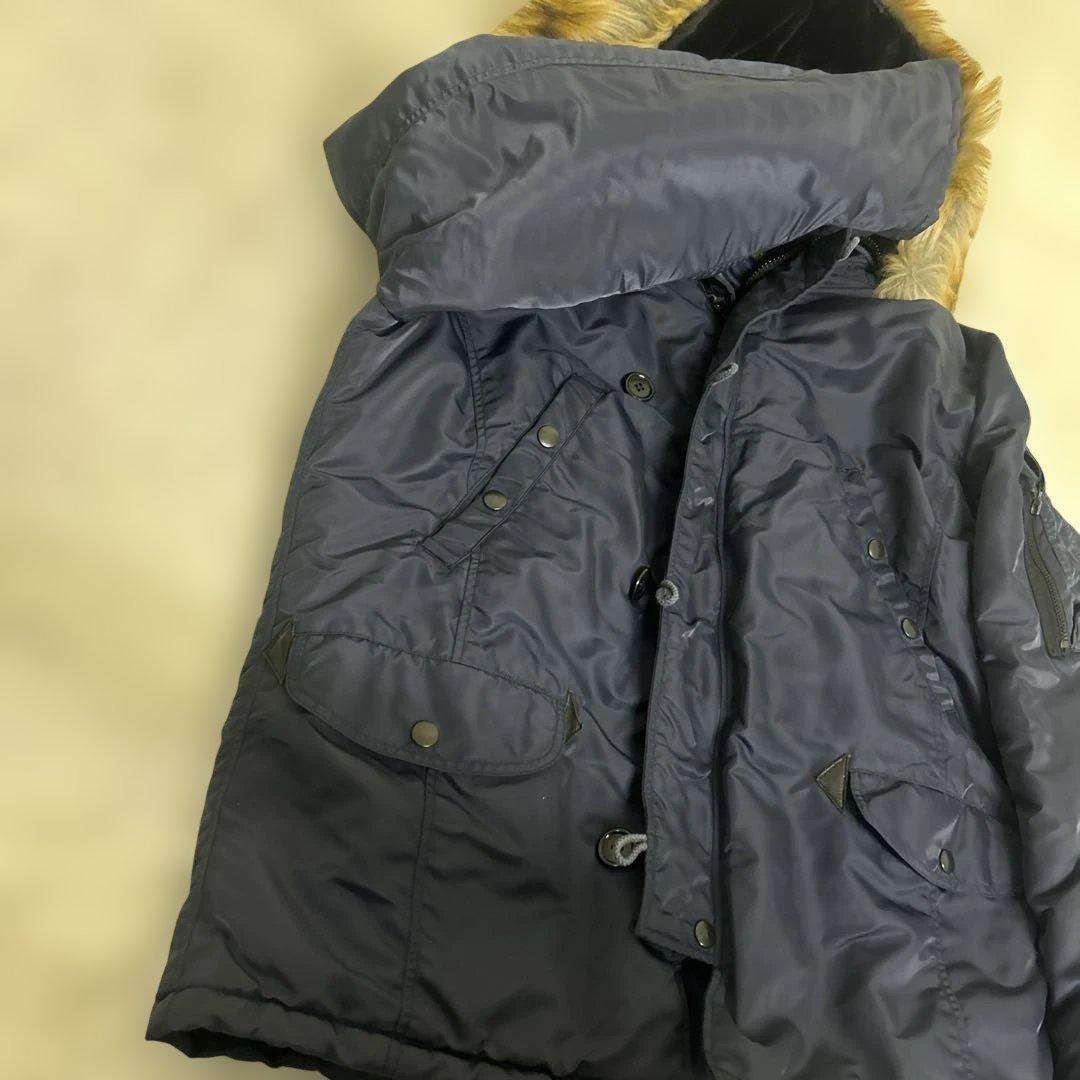 【美品】バズリクソンズユナイテッドカー　N3Bフライトジャケット　ネイビー　XL