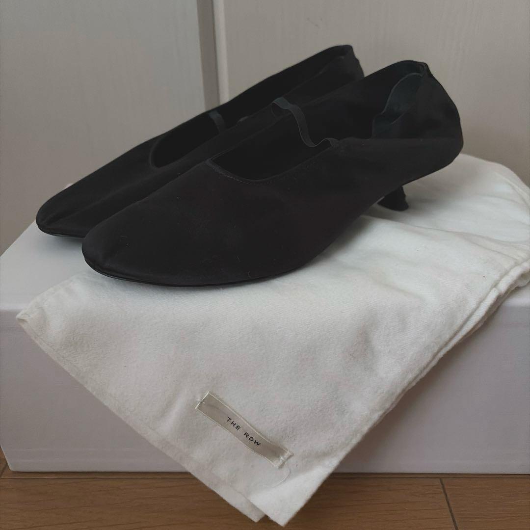 THE ROW ELASTIC KITTEN ヒールサンダル　サイズ37