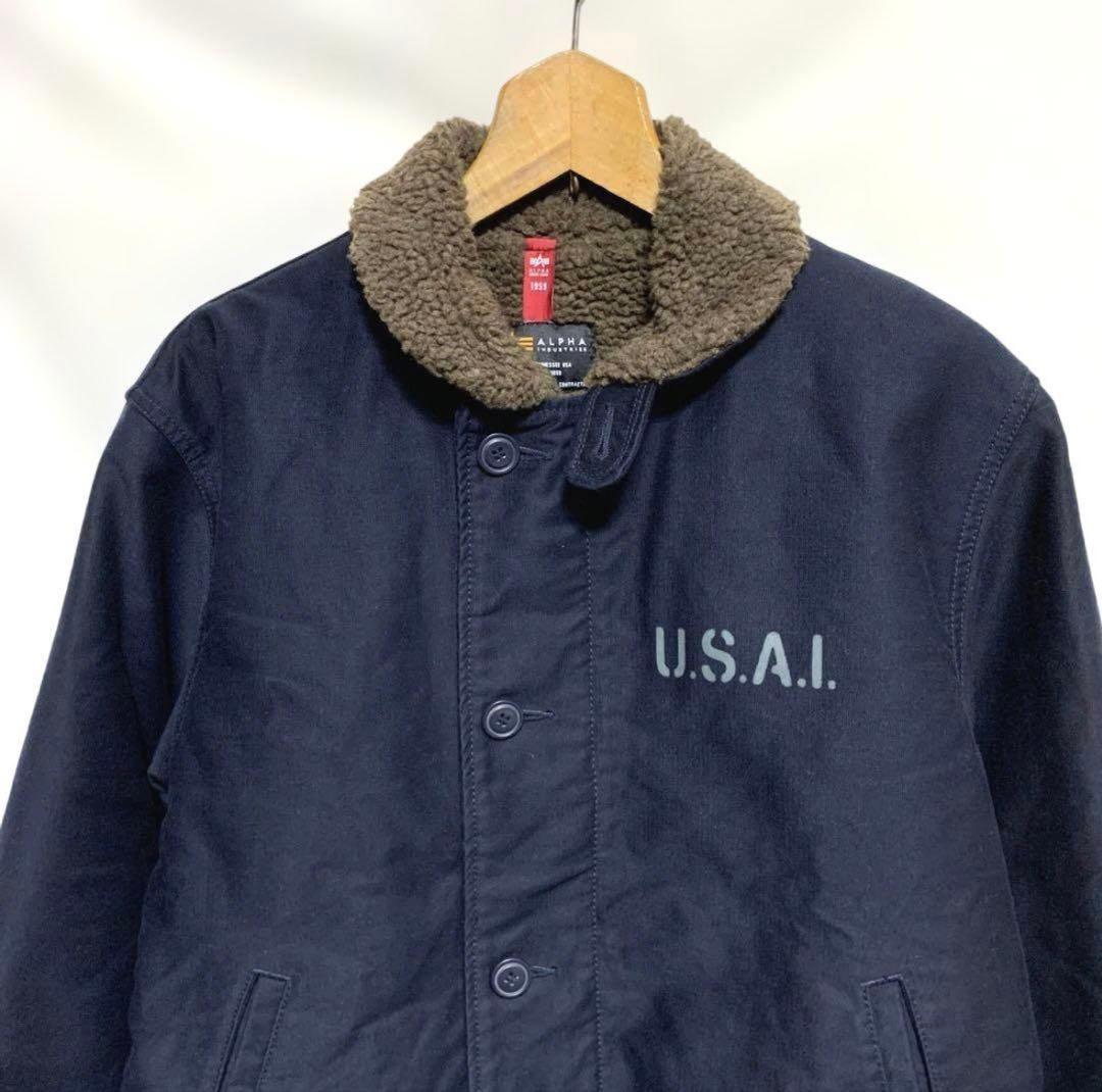 ALPHA INDUSTRIES　N-1 DECK JACKET 裏ボア