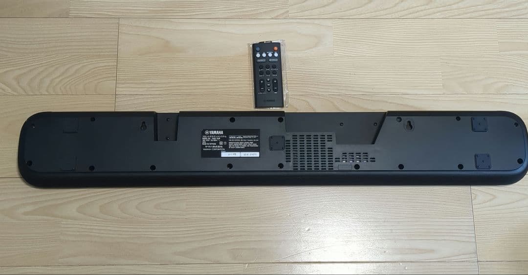 Yamaha サウンドバー YAS-109 黒 リモコン付き