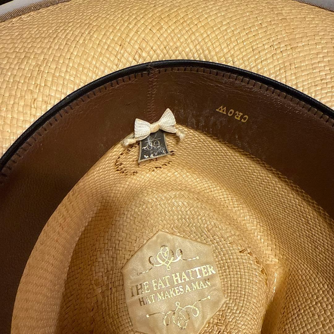 THE FAT HATTER パナマハット　CROW