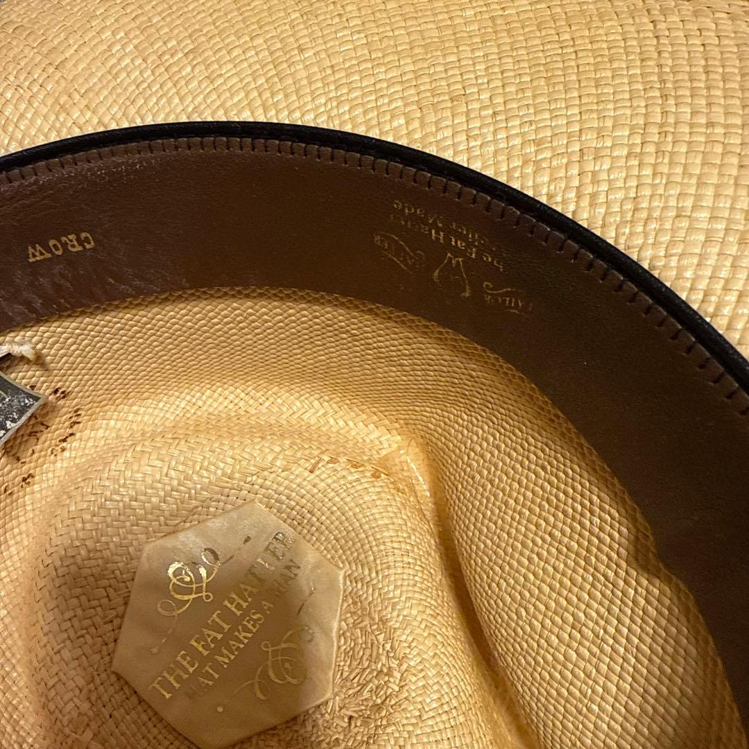 THE FAT HATTER パナマハット　CROW