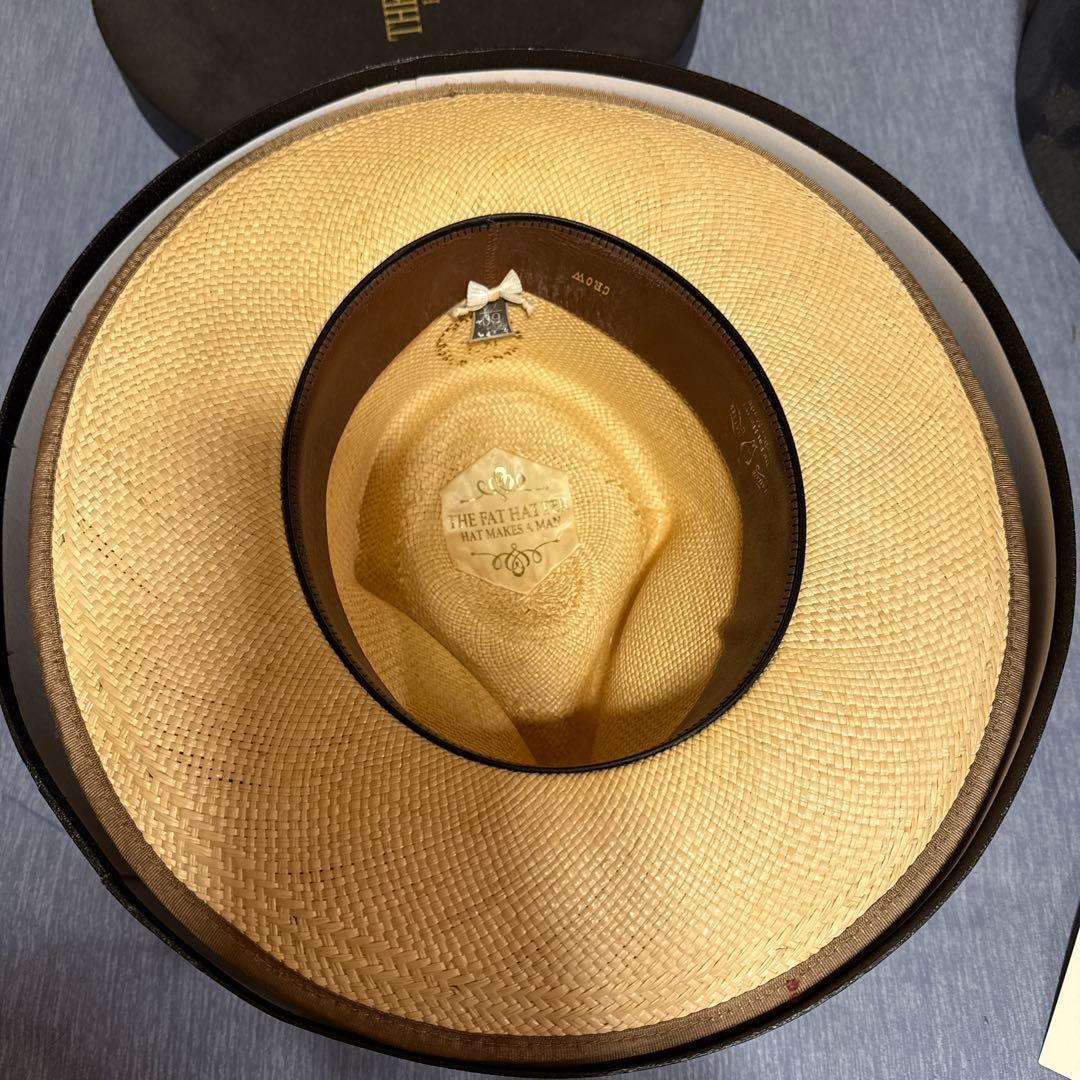 THE FAT HATTER パナマハット　CROW