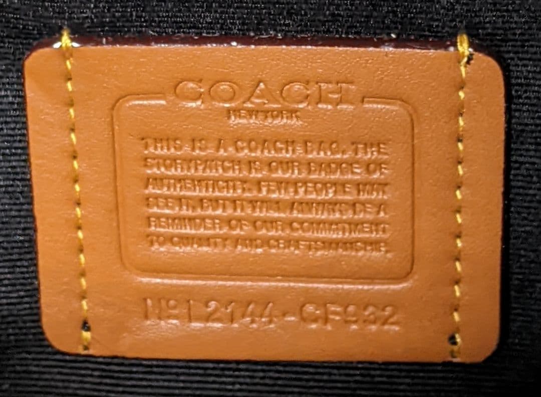 COACH コーチ ショルダーバッグ クロスボディ ラビット　うさぎ
