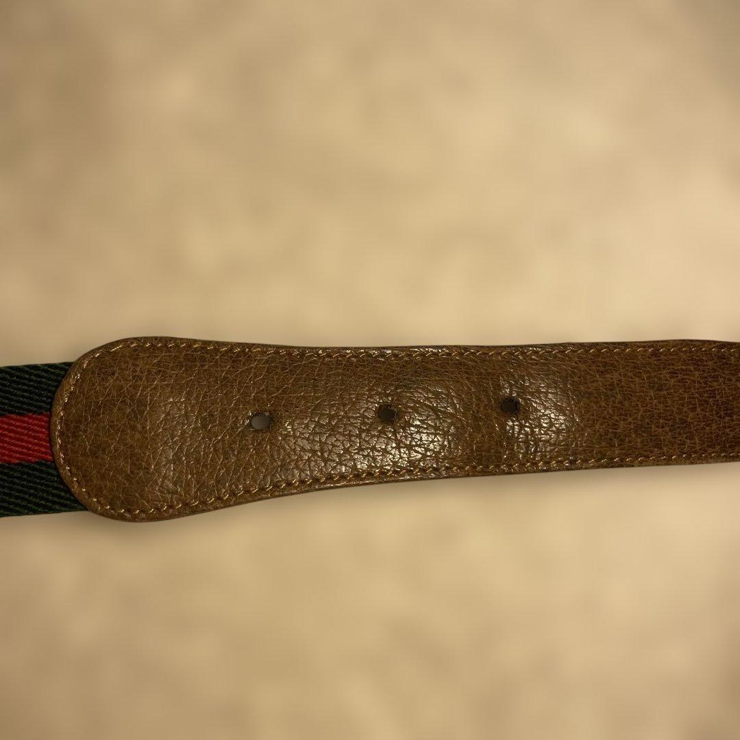 希少!【美品】GUCCI シェリーライン　インターロッキングG バックルベルト