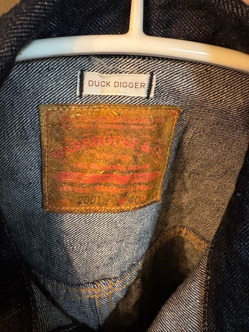 ジャケット・アウター WAREHOUSE DD-2001(T-BACK STYLE) ONEWASH