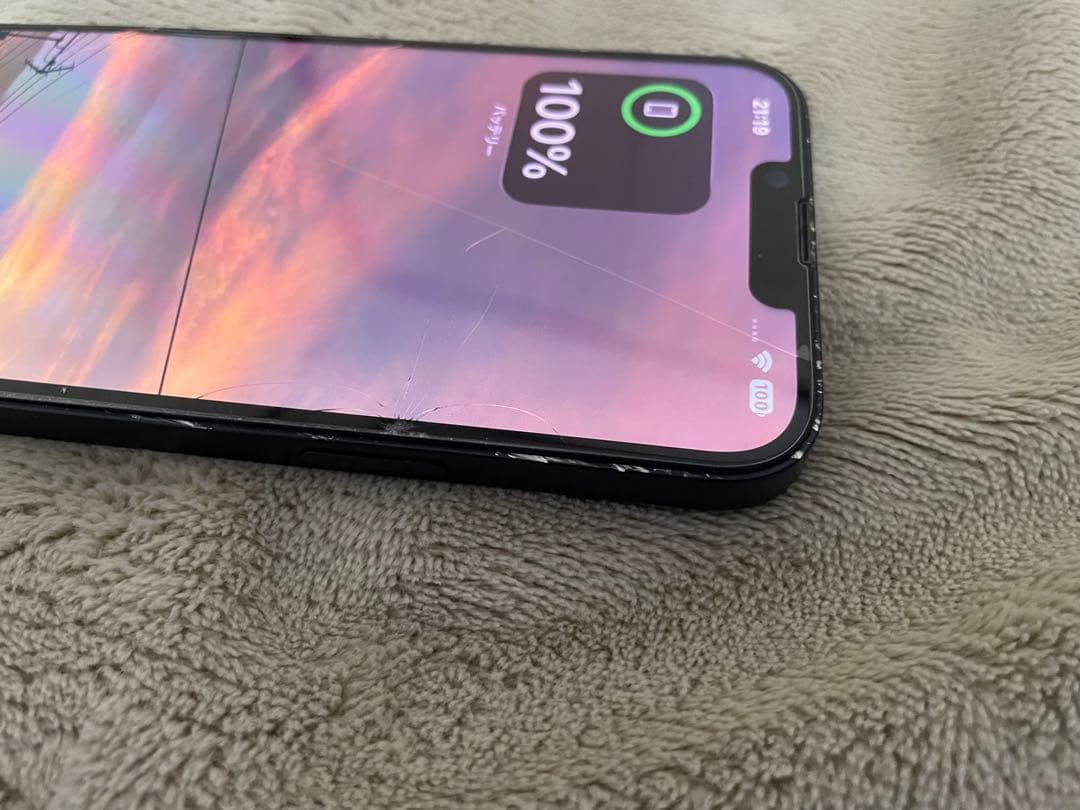 iPhone14plus 256GB 画面割れ