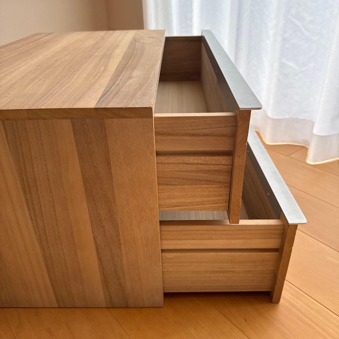 無印良品　桐タンス　チェスト①