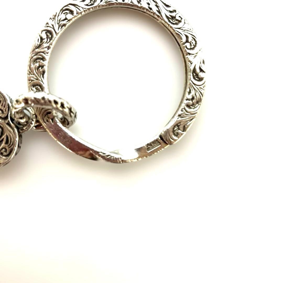 【廃盤品】GUCCI グッチ アラベスク マーモント キー キーリング