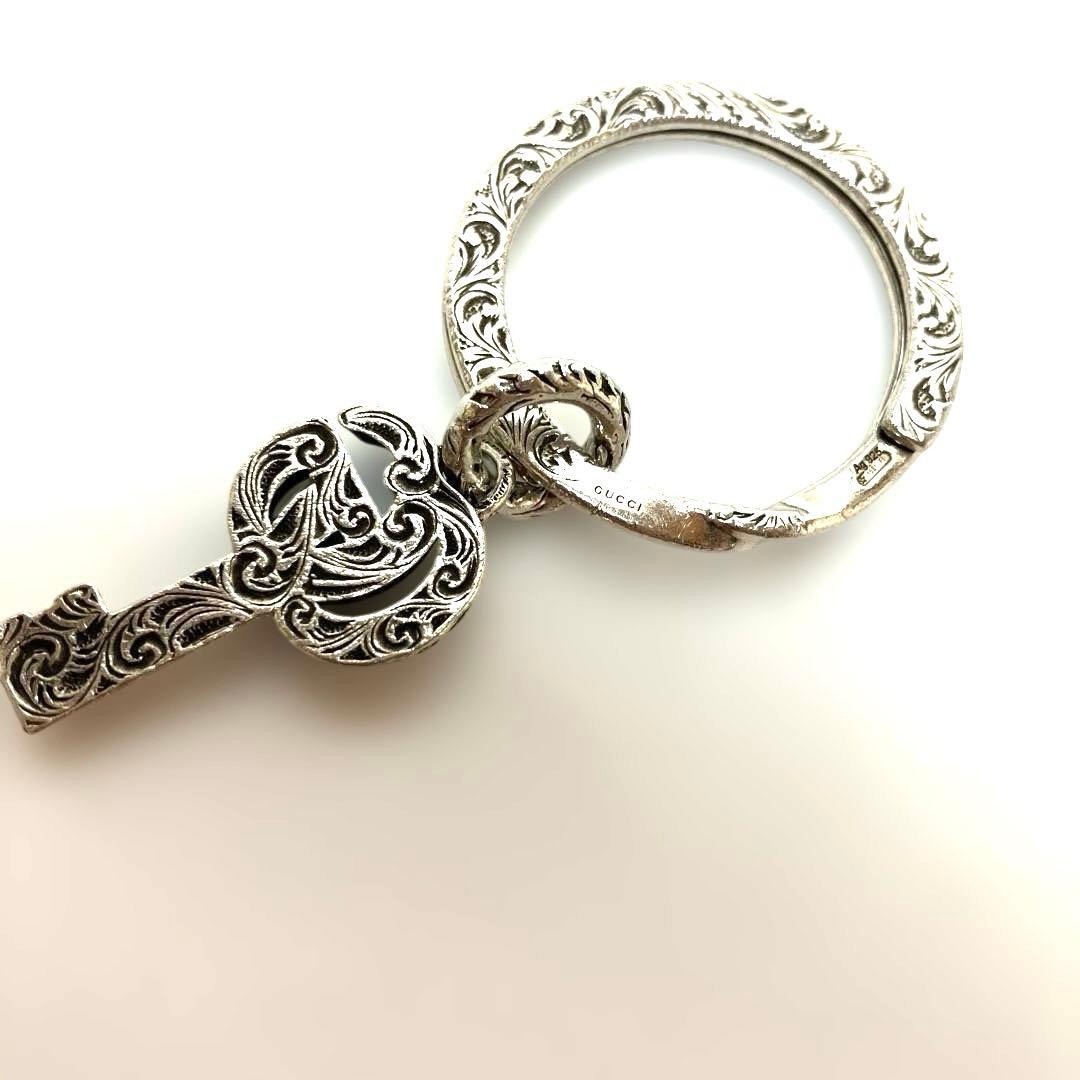 【廃盤品】GUCCI グッチ アラベスク マーモント キー キーリング