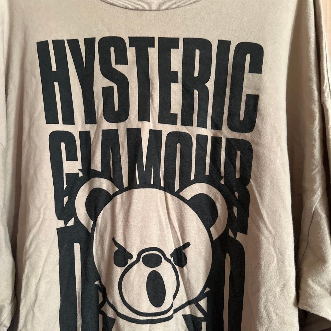 ヒステリックグラマー ヒスベア　オーバーサイズ　ロンＴ