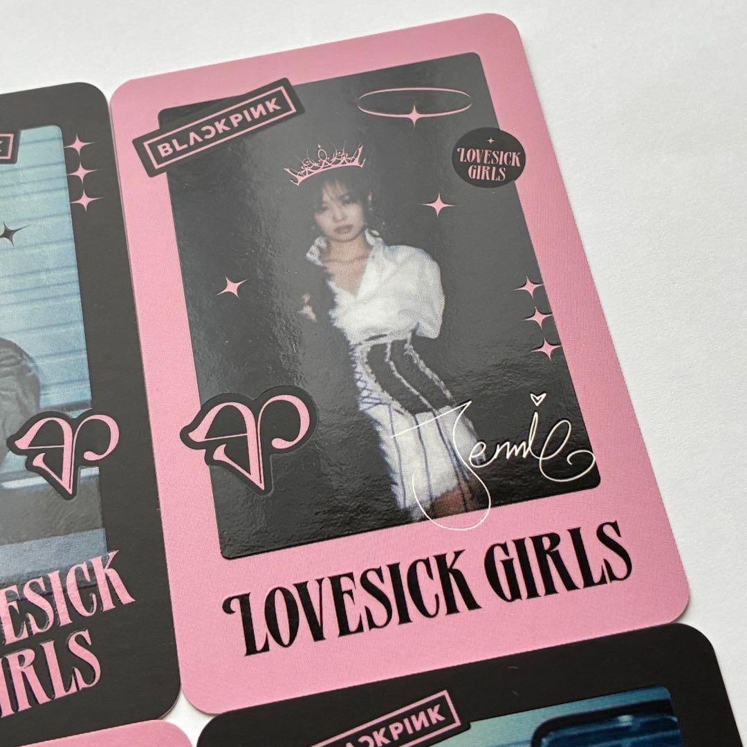 BLACKPINK lovesick girls YG特典 トレカセット