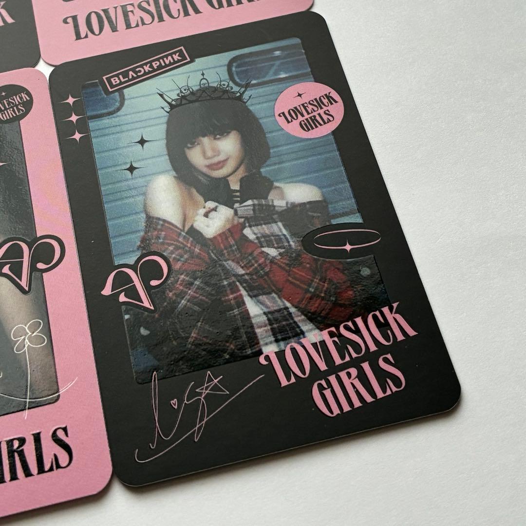 BLACKPINK lovesick girls YG特典 トレカセット
