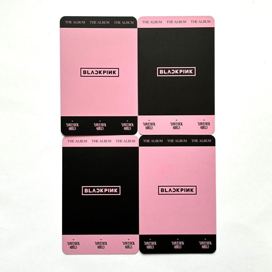 BLACKPINK lovesick girls YG特典 トレカセット