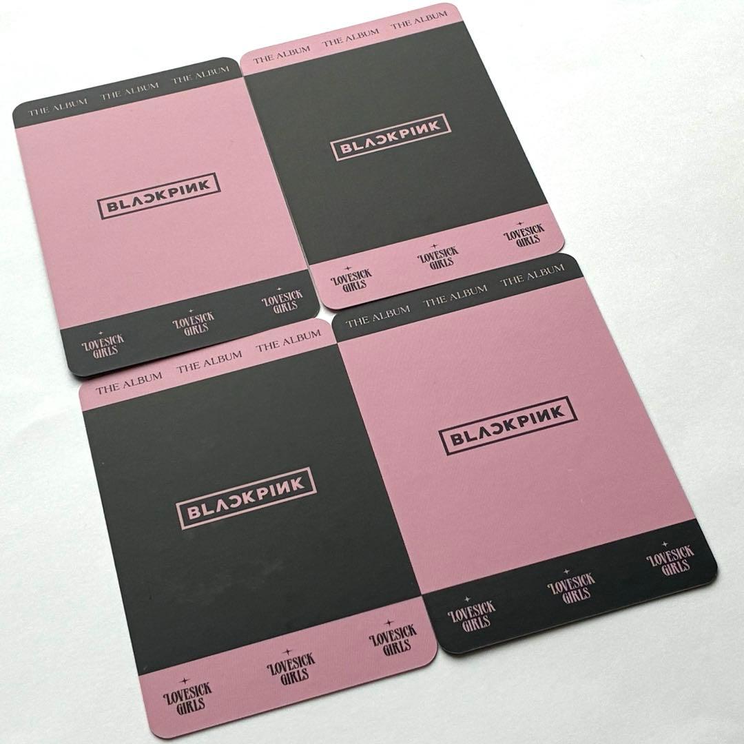BLACKPINK lovesick girls YG特典 トレカセット
