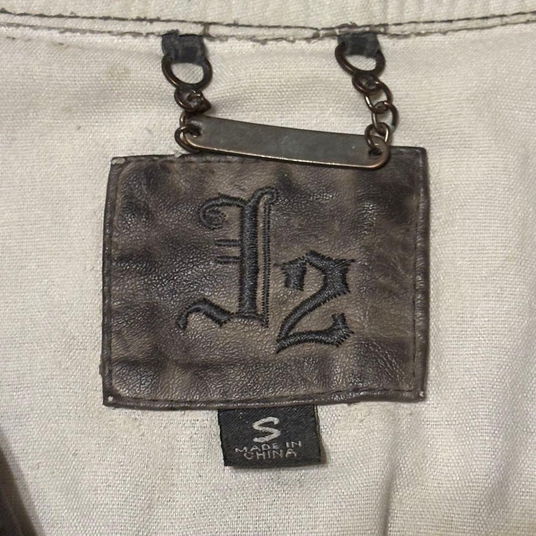 ジャケット・アウター vintage like fake leather jacket