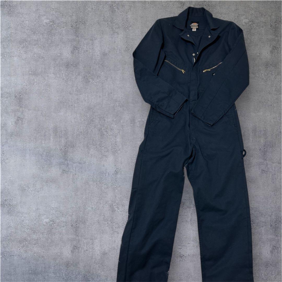 【美品】Dickies つなぎ S-RG 米津玄師 着用モデル同型 ネイビー
