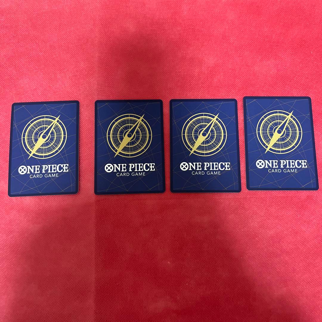 ワンピースカード ルフィ ジャンプ プロモ 4枚セット