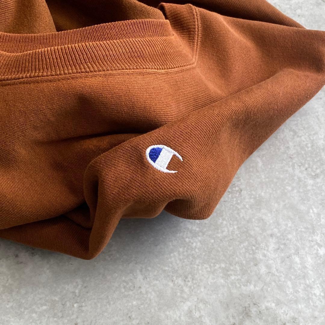 レアカラー良雰囲気90sチャンピオン目付き無地リバースウィーブUSA製XXL