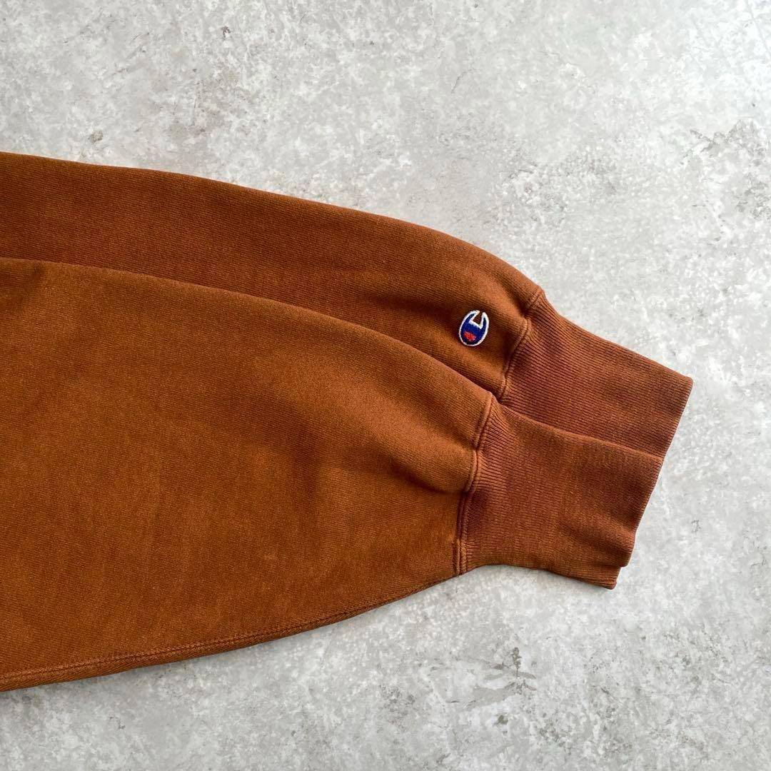 レアカラー良雰囲気90sチャンピオン目付き無地リバースウィーブUSA製XXL