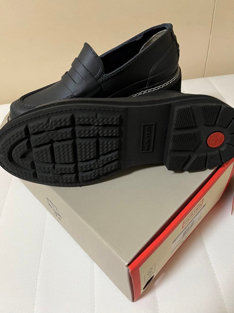 Hunter ローファーレインブーツ　UK5