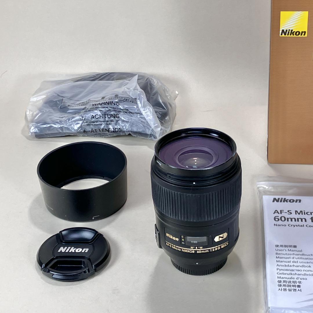 AF-S Micro NIKKOR 60mm f/2.8G ED 美品