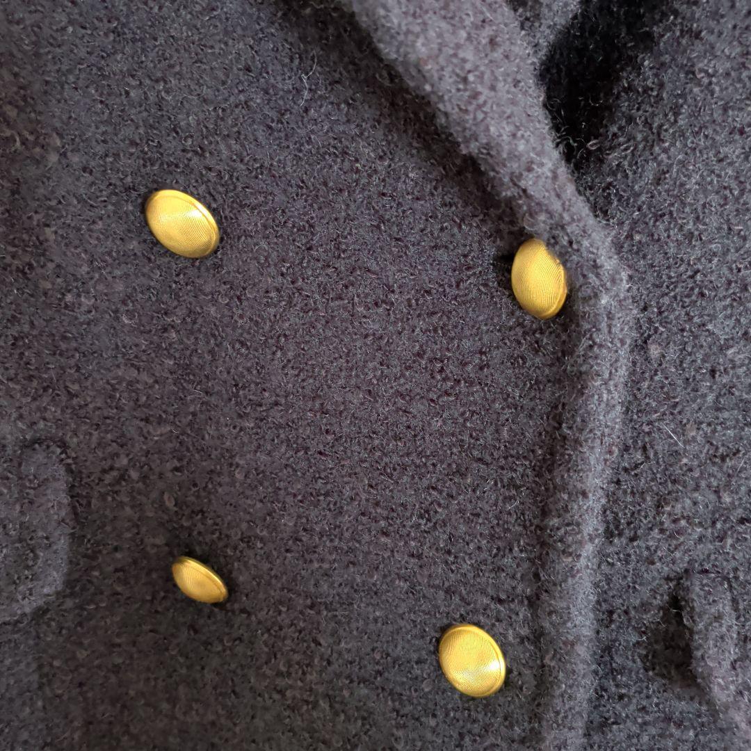 お値下げ　エストラータ エアリーループミドル コート ネイビー