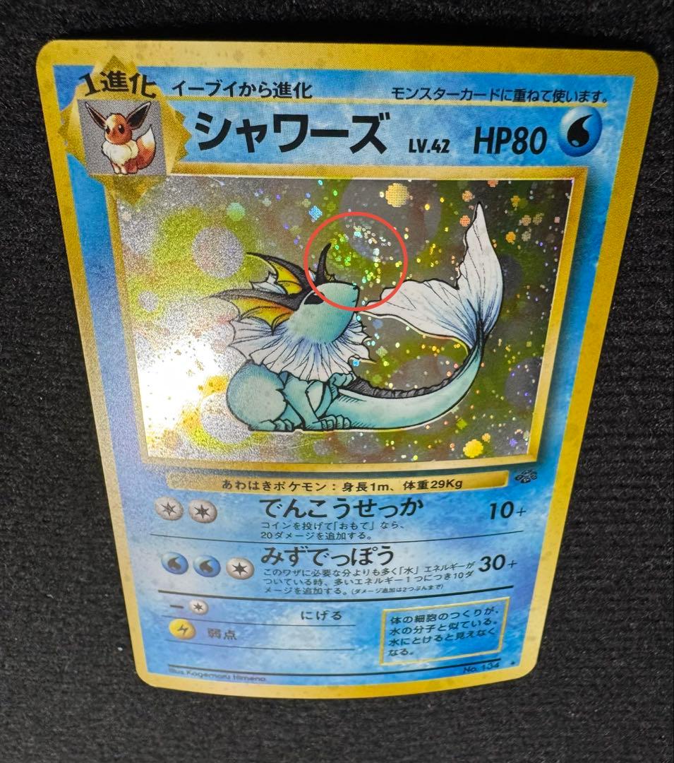 旧裏 シャワーズ サンダース ブースター