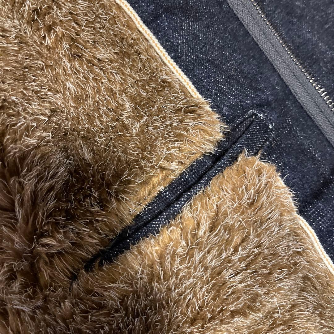 美品 45限定 HOUSTON DENIMEデニム N-1 デッキジャケット L