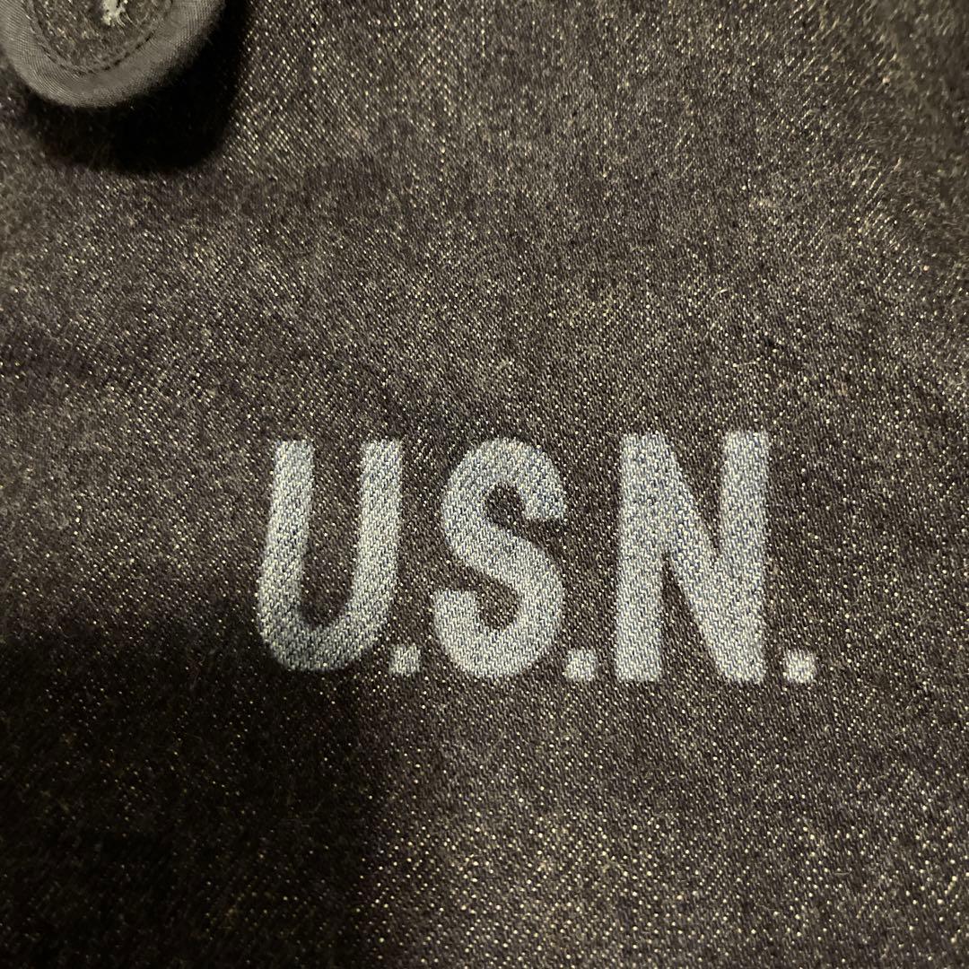 美品 45限定 HOUSTON DENIMEデニム N-1 デッキジャケット L