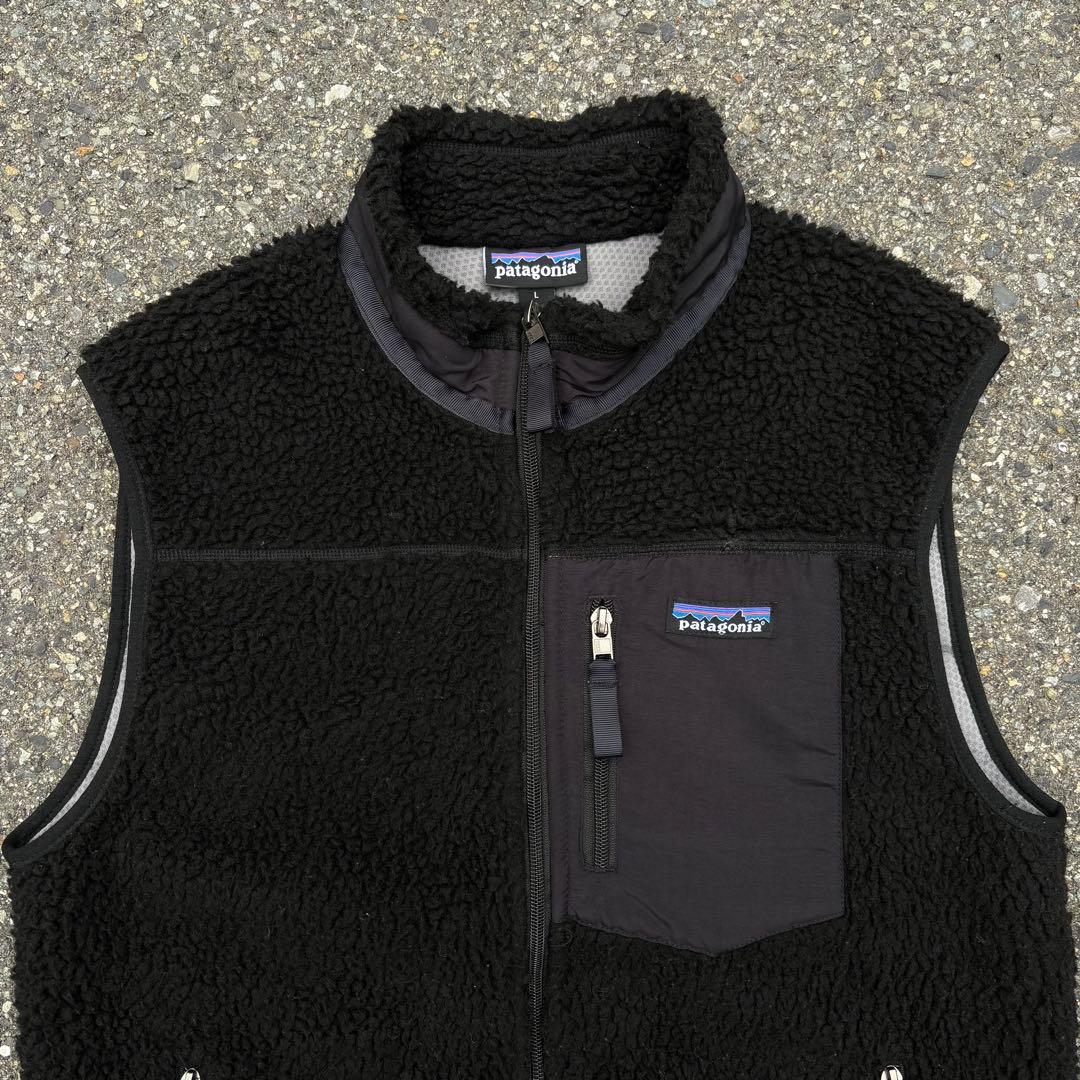 Patagonia パタゴニア ブラック フリースベスト レトロX 19年製