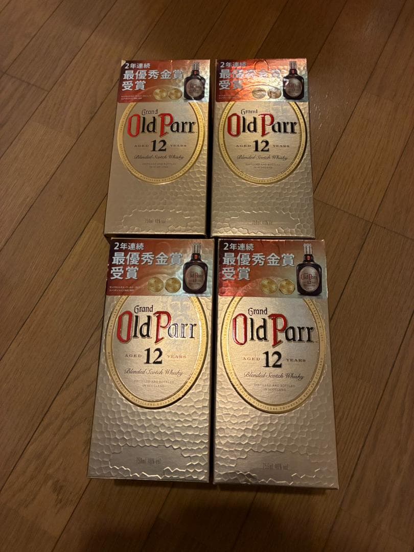 オールドパー 12年 40度 750ml　4箱