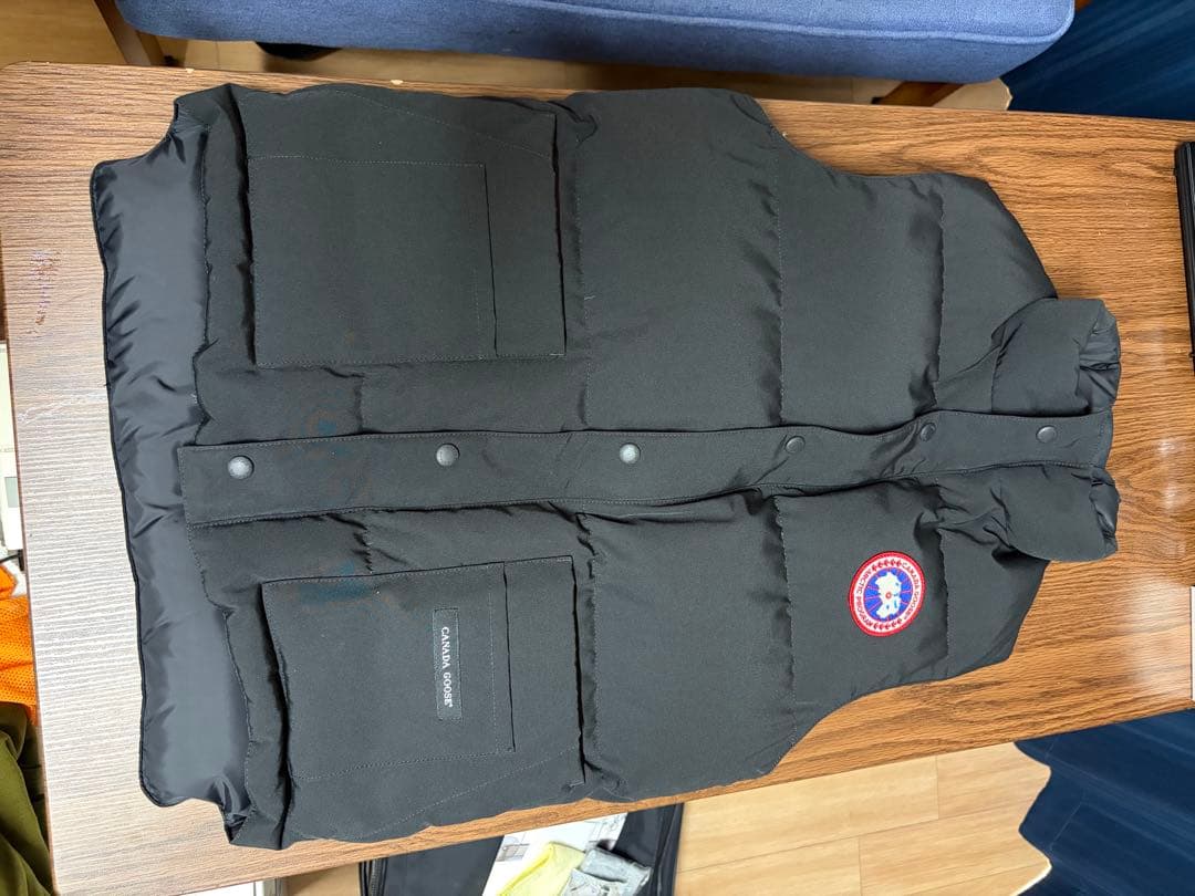   ブラック ダウンベスト XS