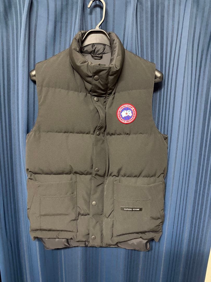   ブラック ダウンベスト XS