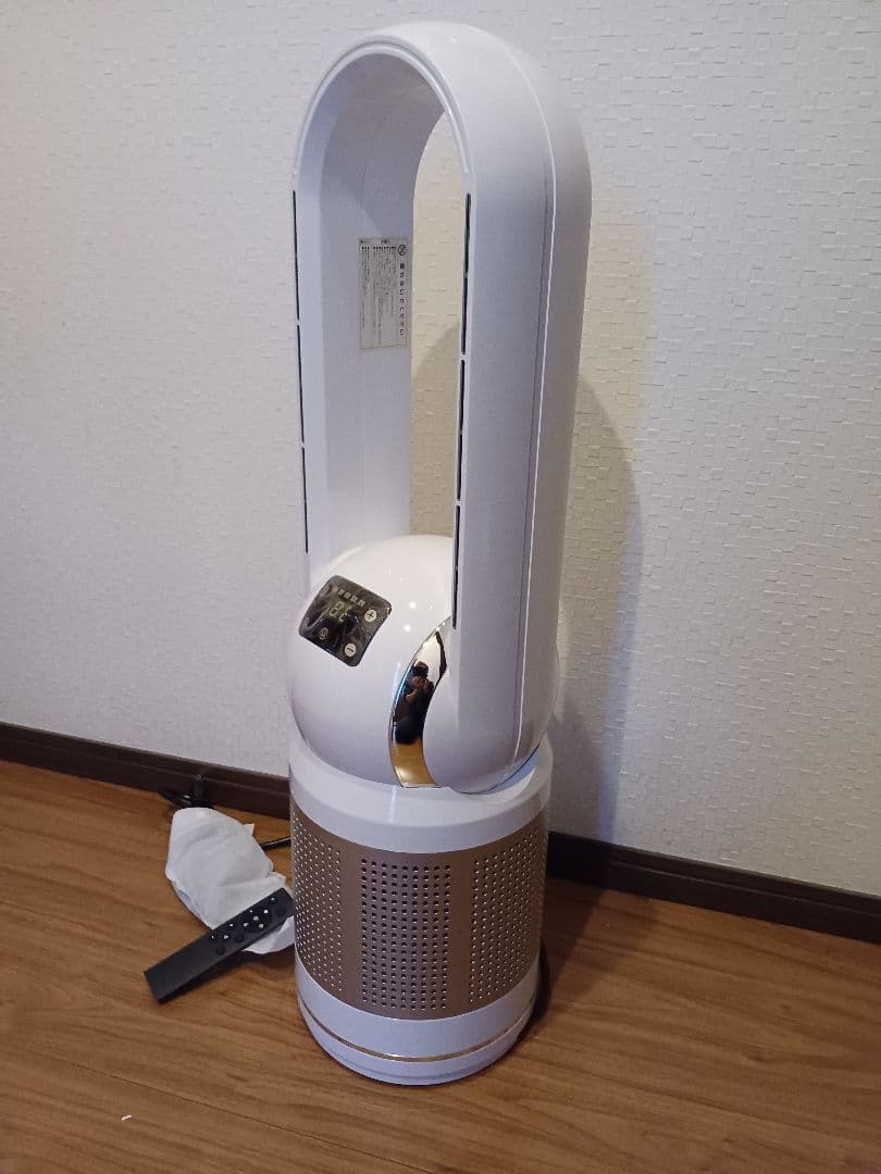 扇風機 DCモーター ファン セラミックヒーター 羽なし 温風冷風 空気清浄機