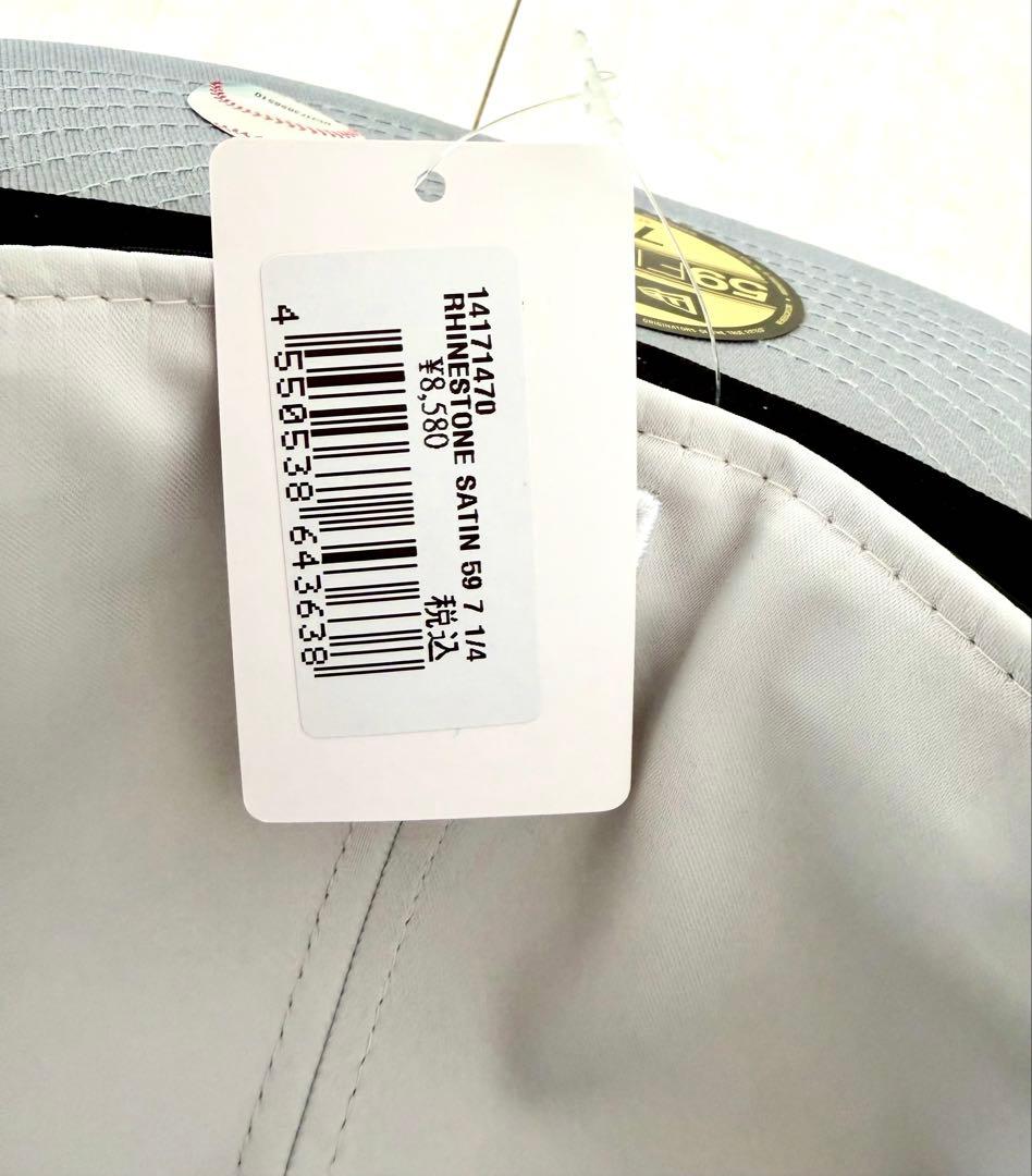 新品◎New Era 59FIFTY ◎ドジャース　シルバーラインストーン完売品