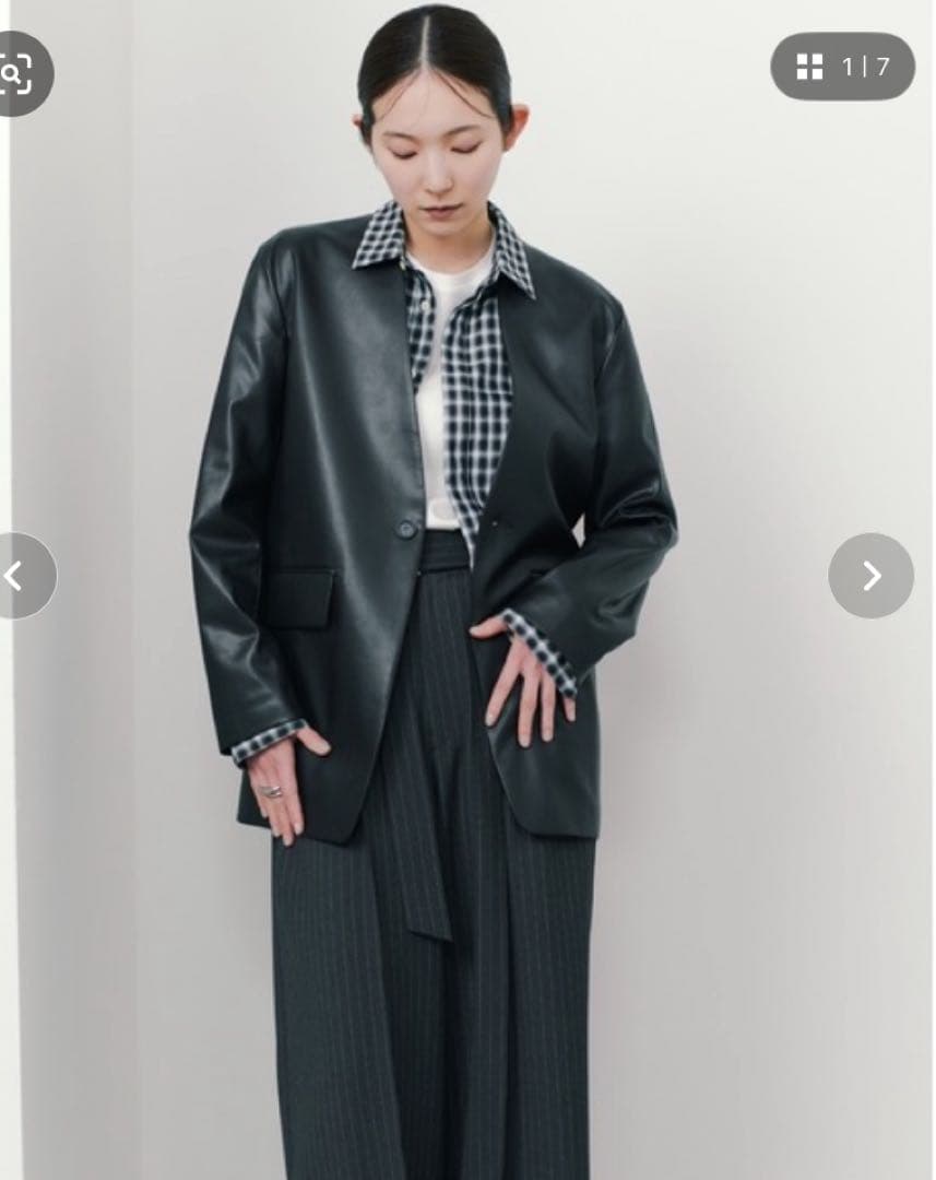 MIESROHE ミースロエ　レザージャケット