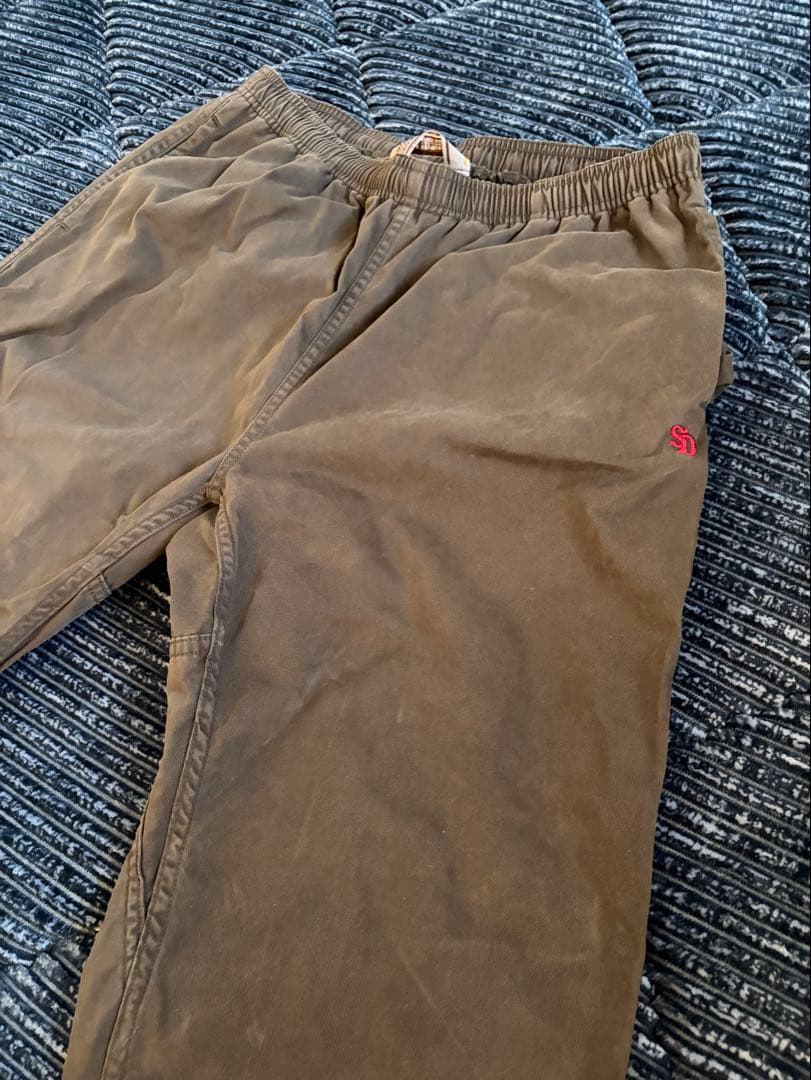 スタンダードカリフォルニア　SD Easy Pants オリーブ　L